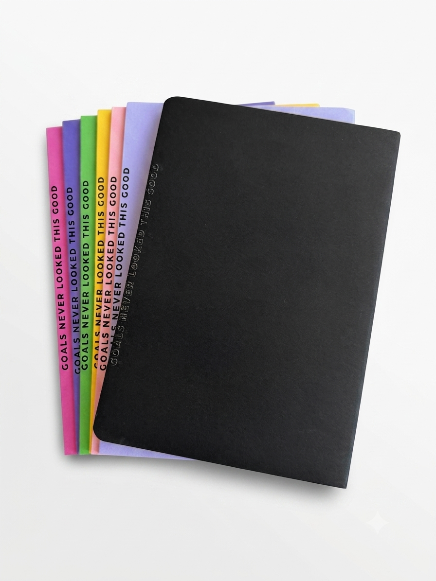 Colorful Small Notebook – Goals Never Looked This Good