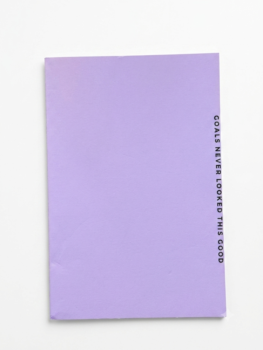 Colorful Small Notebook – Goals Never Looked This Good