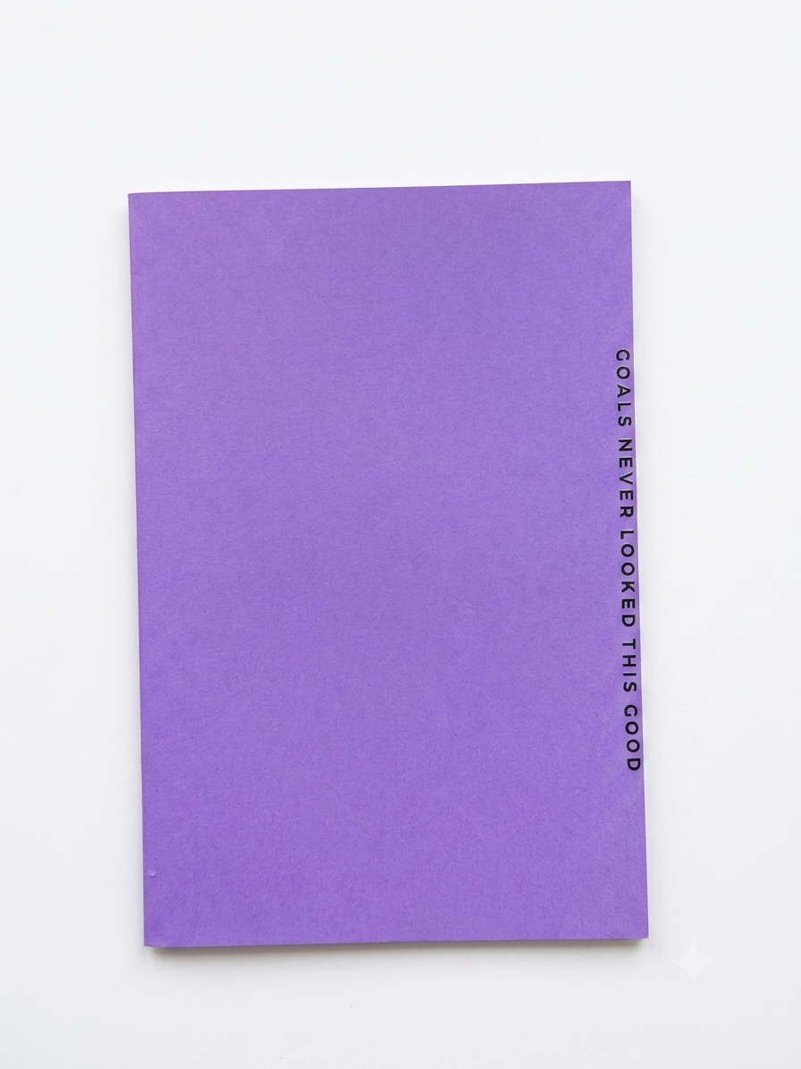 Colorful Small Notebook – Goals Never Looked This Good
