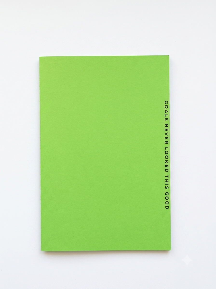 Colorful Small Notebook – Goals Never Looked This Good