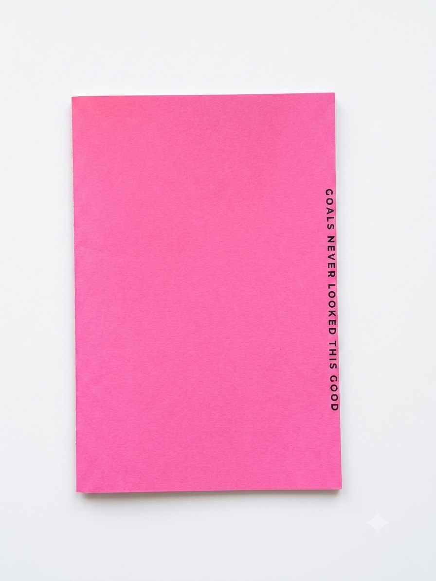 Colorful Small Notebook – Goals Never Looked This Good