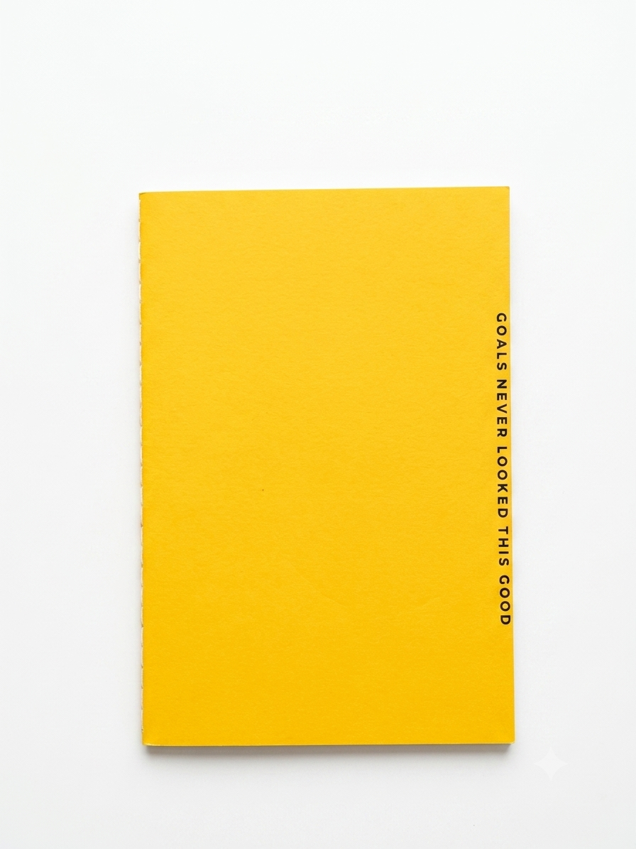 Colorful Small Notebook – Goals Never Looked This Good